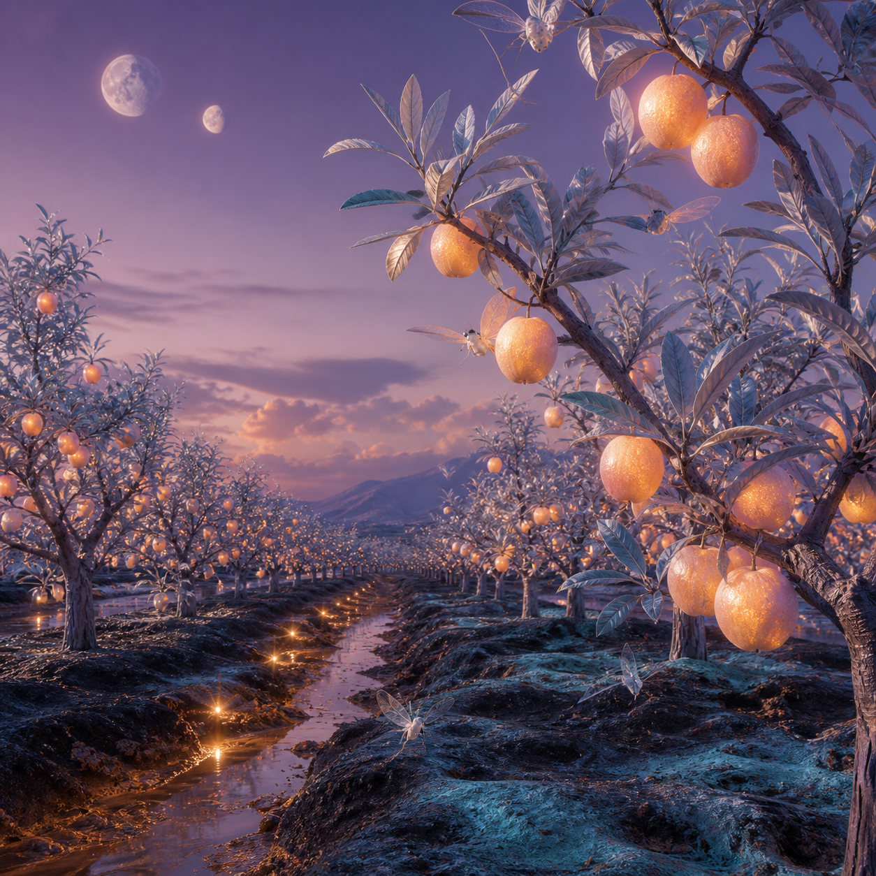 Orchard Under Two Moons album artwork