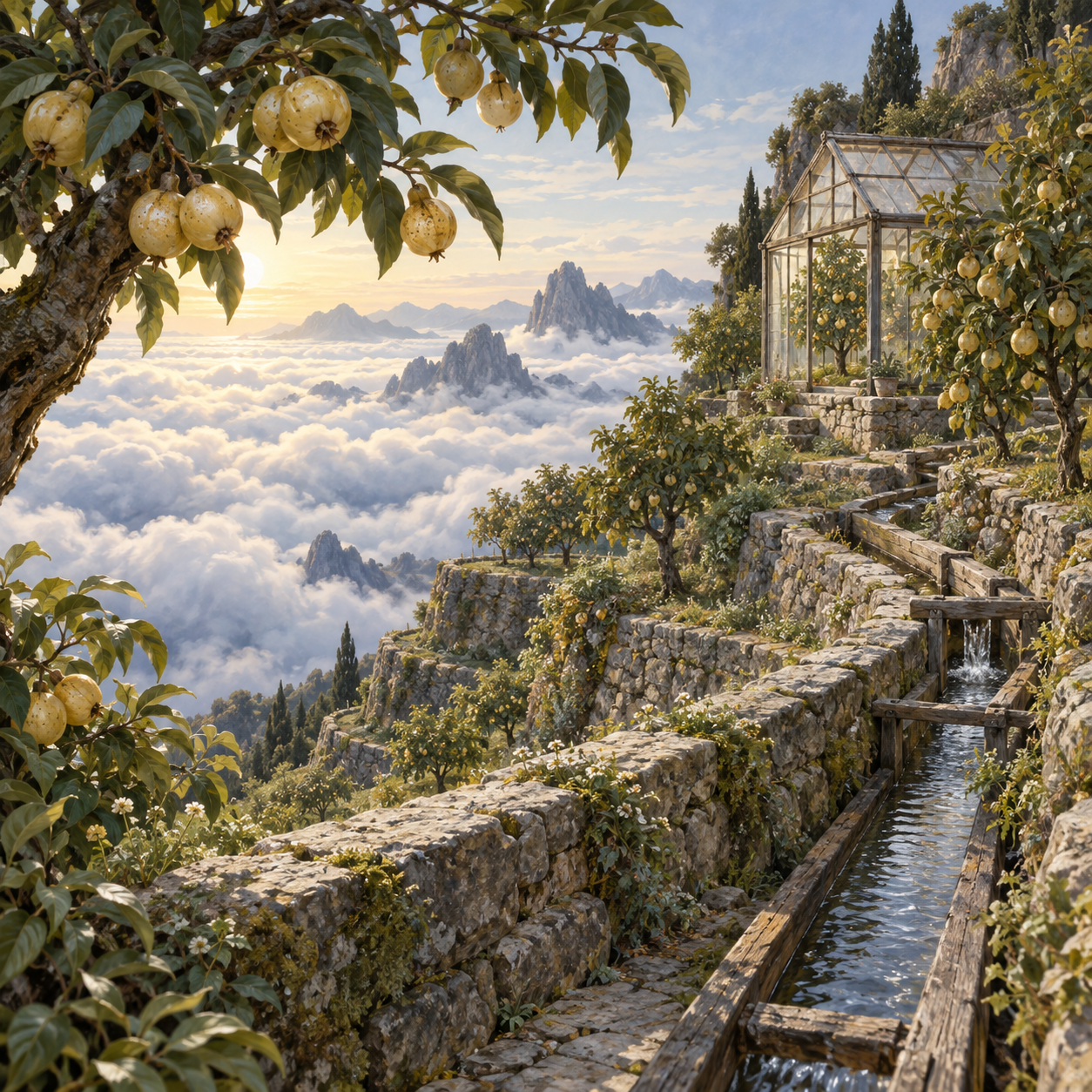 The Orchard Above the Clouds album artwork